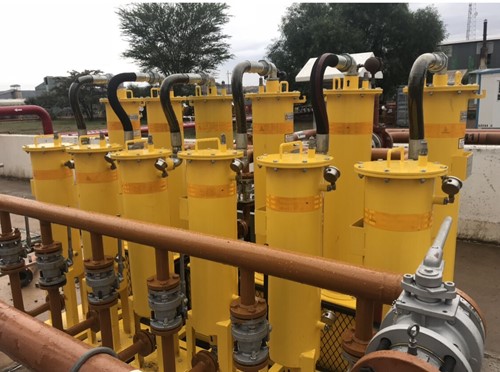 Ontvangst filter en ontwatering systeem voor 5000 tot 10000 Liter brandstoftank per systeem flow maximaal 200 LPM-3